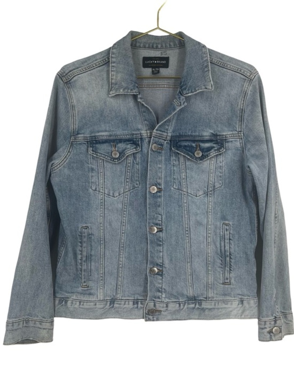 Lucky Brand Light Blue Denim Jean Jacket